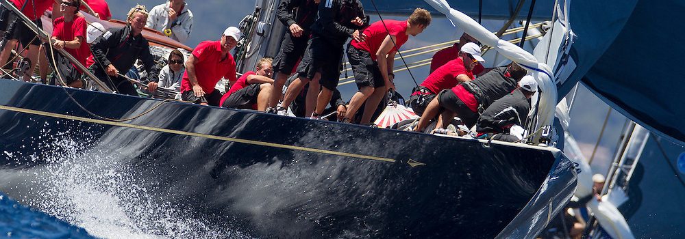 SPAIN, Palma. 19th June 2013. Superyacht Cup. J Class. Race One. Rainbow.